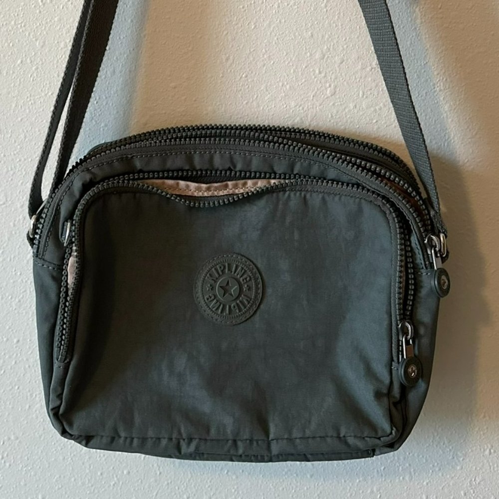 Kipling Cross Body Bag in Slate Blue